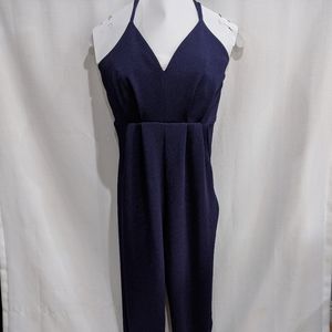 Navy Jumpsuit with pockets